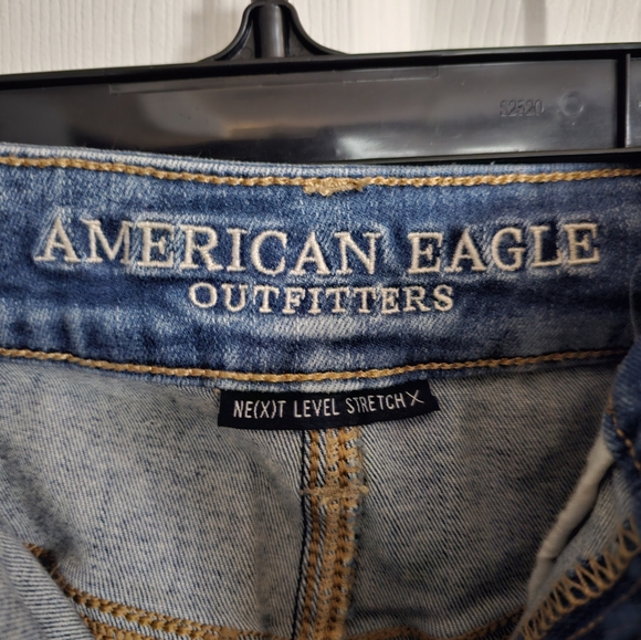 American Eagle Next Level Stretch Jean Mini Skirt - Picture 2 of 4